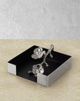 White Orchid Napkin Holder