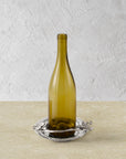 White Orchid Wine Coaster