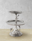 White Orchid 2-Tier Etagere