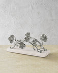White Orchid Vertical Napkin Holder