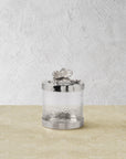 White Orchid Canisters
