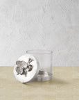 White Orchid Canisters