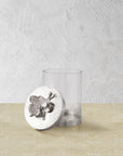 White Orchid Canisters