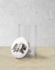 White Orchid Canisters