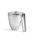 Reflective Ice Bucket with Tongs
