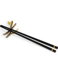 Michael Aram Zen Garden Chopsticks & Stand Set