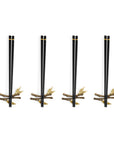 Michael Aram Zen Garden Chopsticks & Stand Set