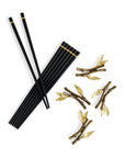 Michael Aram Zen Garden Chopsticks & Stand Set