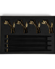 Michael Aram Zen Garden Chopsticks & Stand Set