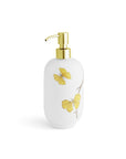Butterfly Ginkgo Bath Collection Soap Dispenser - Porcelain