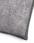 Michael Aram After The Storm Dec Pillow Charcoal and Silver