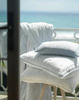 Michael Aram After The Storm Dec Pillow Sky and Silver