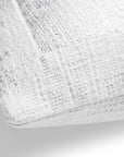 Michael Aram After The Storm Dec Pillow White and Silver