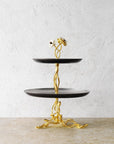 Michael Aram Anemone 2 - Tier Etagere