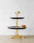 Michael Aram Anemone 2 - Tier Etagere