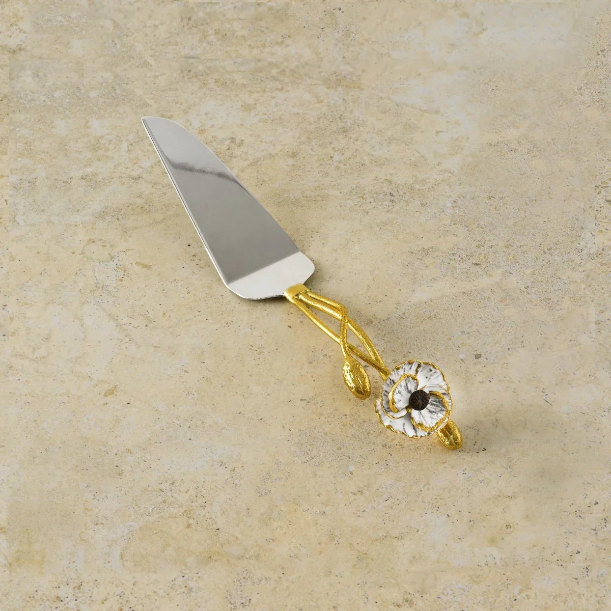 Michael Aram Anemone Cake Server