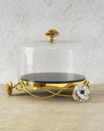 Michael Aram Anemone Cake Stand with Dome