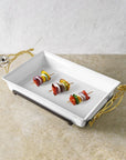Michael Aram Anemone Casserole Dish
