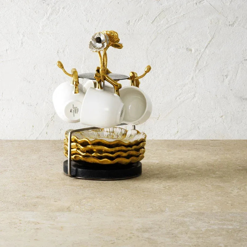 Michael Aram Anemone Demitasse Set