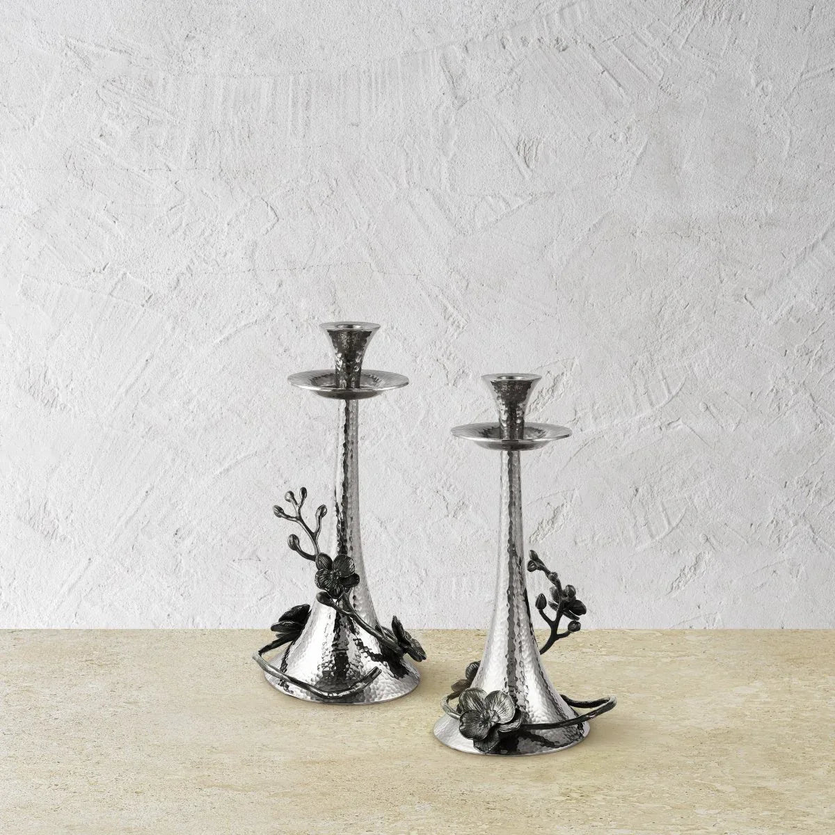 Michael Aram Black Orchid Candleholders