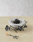 Michael Aram Black Orchid Caviar Dish w/ Spoon