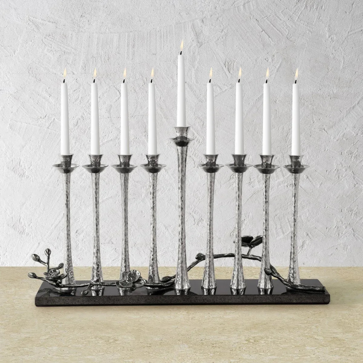 Michael Aram Black Orchid Menorah