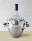 Michael Aram Black Orchid Vodka Service