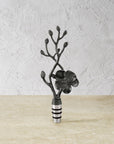 Michael Aram Black Orchid Wine Stopper