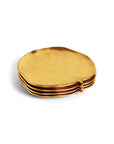 Michael Aram Botanical Leaf Gold Tidbit Plates Set
