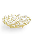 Michael Aram Butterfly Gingko Gold Bread Basket