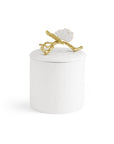 Michael Aram Butterfly Ginkgo Gold Porcelain Canister