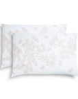 Michael Aram Butterfly Ginkgo Standard Shams - Stone and White