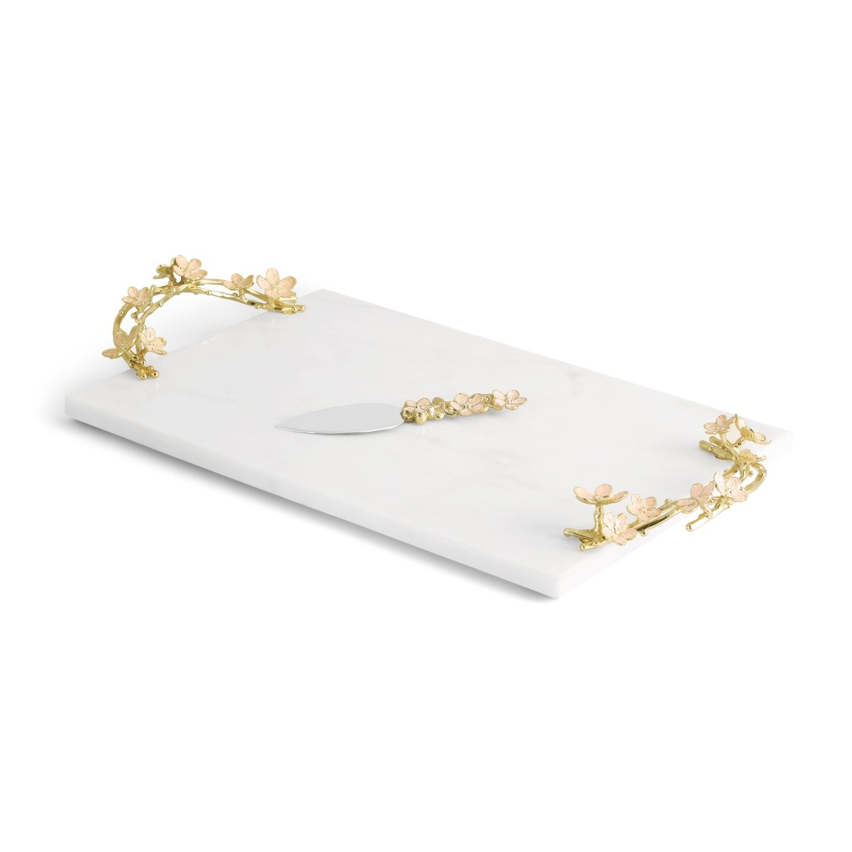 Michael Aram Cherry Blossom Cheese Board with Spreader