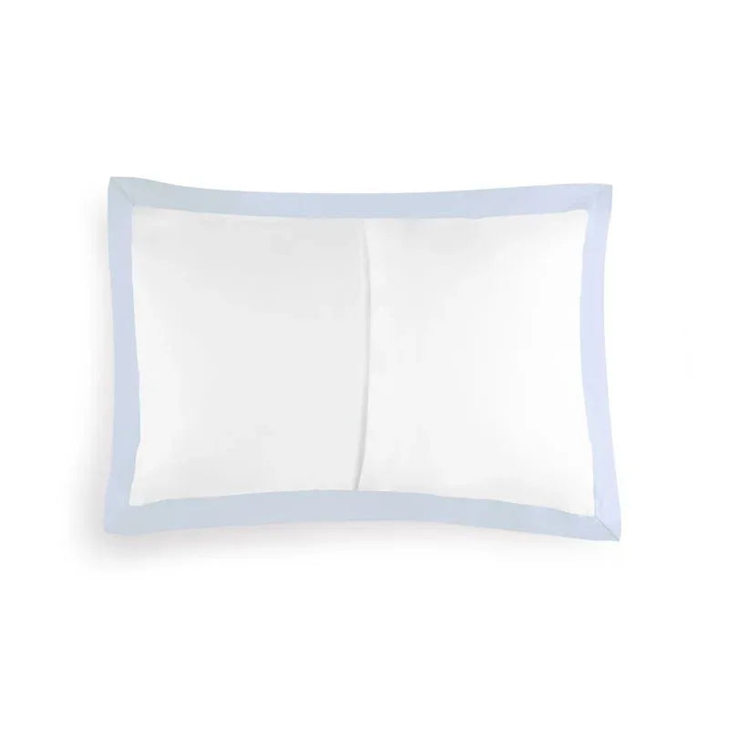 Michael Aram King Pillowcase Set - Sky and White