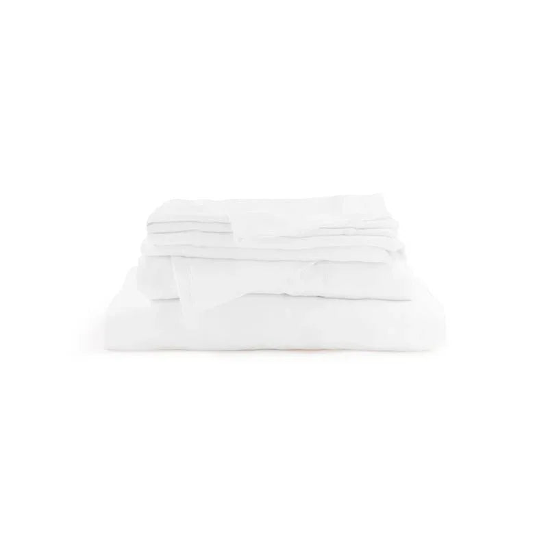 Michael Aram King Sheet Set - Cloud and White