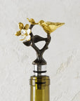 Michael Aram Lovebirds Wine Stopper