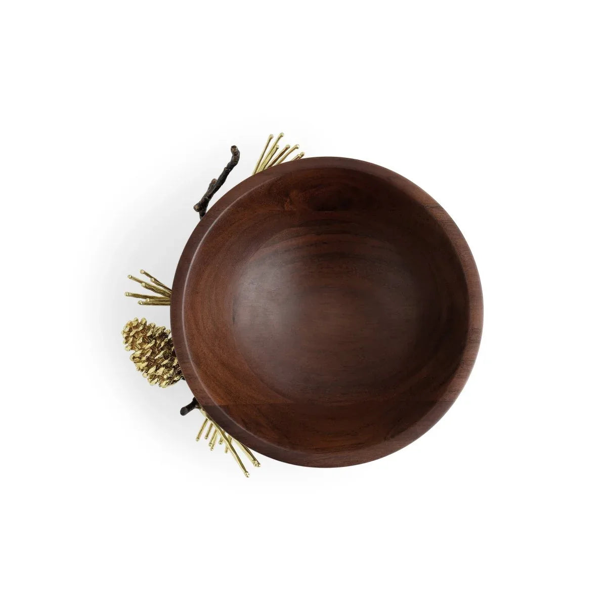 Michael Aram Pine Cone Wood Small Bowl