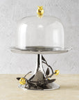 Michael Aram Pomegranate Pastry Dish with Dome