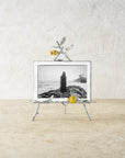 Michael Aram Pomegranate Silver & Gold Easel Frame