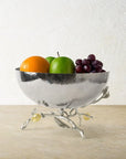 Michael Aram Pomegranate Silver & Gold Serving Bowl