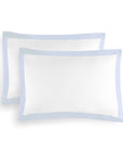 Michael Aram Queen Pillowcase Set - Sky and White