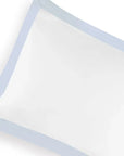 Michael Aram Queen Pillowcase Set - Sky and White