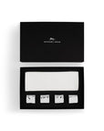 Michael Aram Reflective Gift Set - Napkin Rings and Napkins S/4