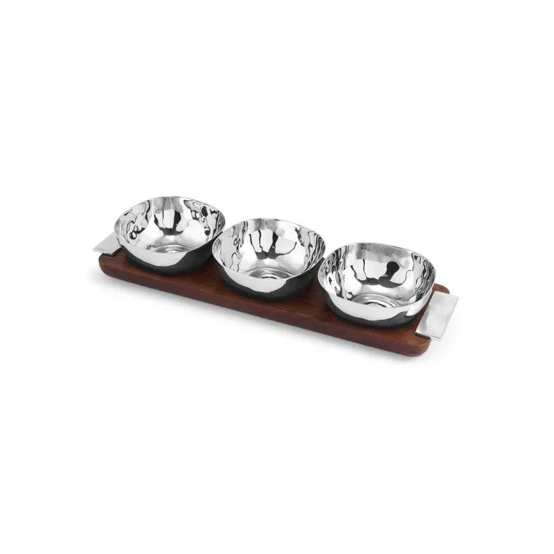 Michael Aram Reflective Triple Bowl