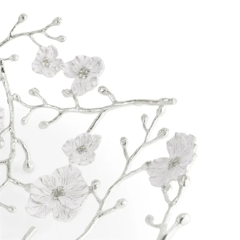 Michael Aram Silver Orchid Basket