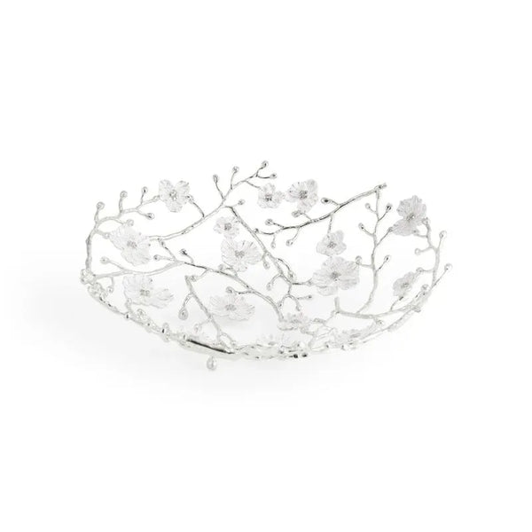 Michael Aram Silver Orchid Basket
