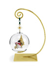 Michael Aram Snowman and Forest Friends Snow Globe Ornament