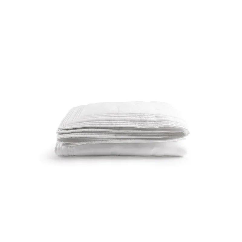 Michael Aram Tufted Quilt King Coverlet - Cloud
