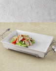 Michael Aram White Orchid Casserole Dish