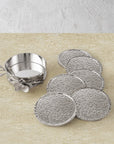 Michael Aram White Orchid Drink Coaster Set